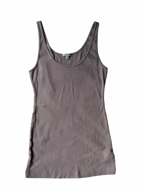 James Perse Tops - Standard James Perse Mauve Pink Fine Ribbed Daily Tank L NWOT